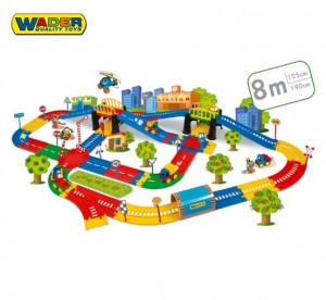 Wader Toys - Писта "Колички в града" 51790