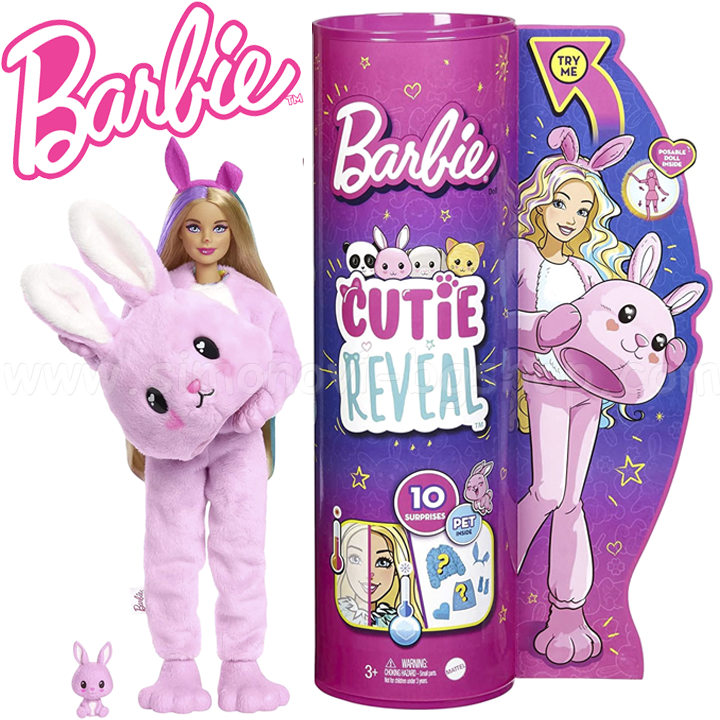 * Barbie Color Cutie Reveal    -  HHG19 