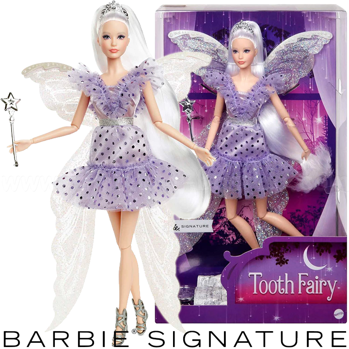 * 2023 Barbie Tooth Fairy Doll HBY16 Barbie Tooth Fairy Doll