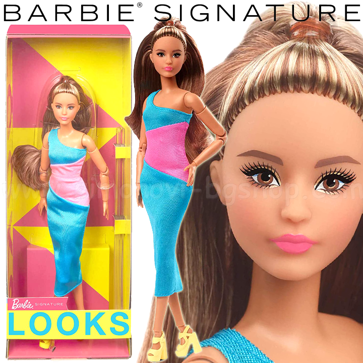 * 2023 Barbie Signature Looks Barbie Brunette Doll HJW82