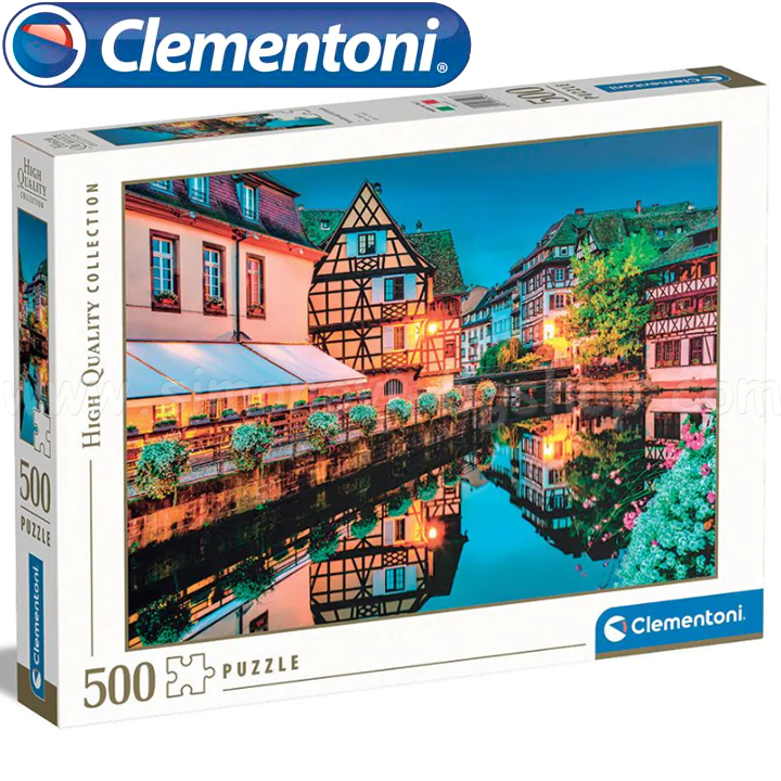 *Clementoni High Quality Collection  500. "Strasbourg old own"35147