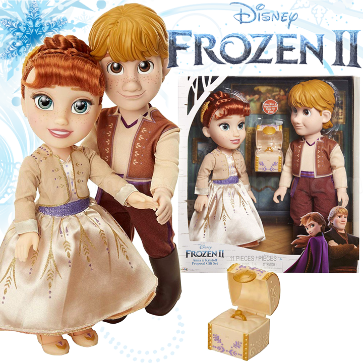 * Disney Frozen 2 Princess and Christophe Doll Ring 201464