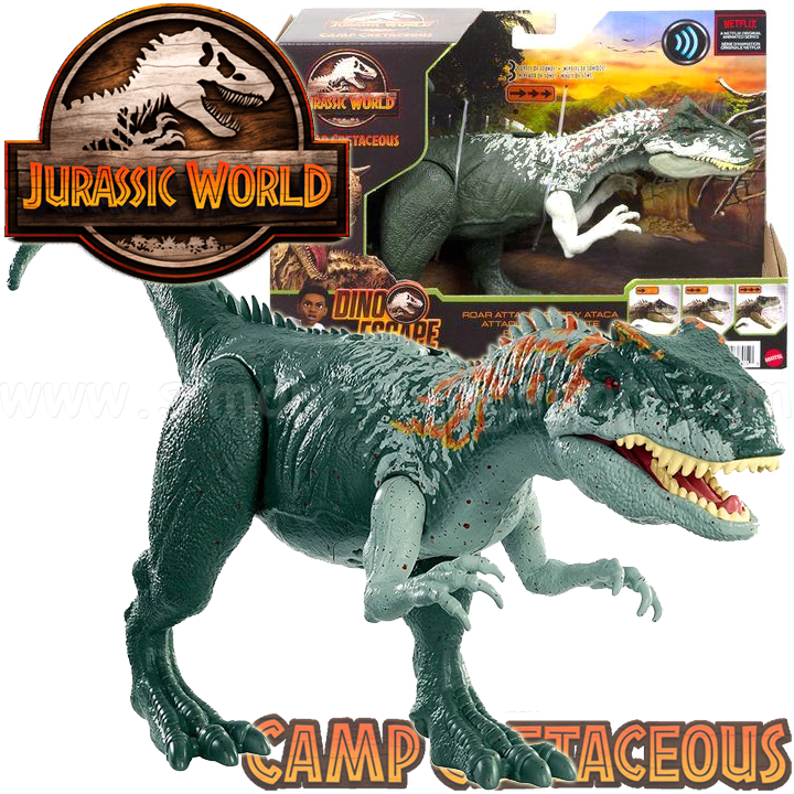 *Jurassic World Camp Creaceous Dino Escape  Allosaurus GWD10