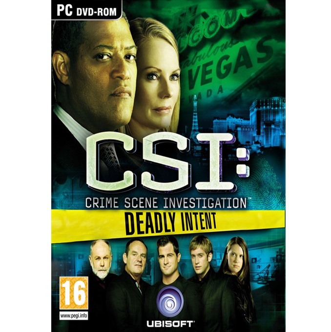 UbiSoft PC  CSI Crime Scene Investigation Deadly Intent