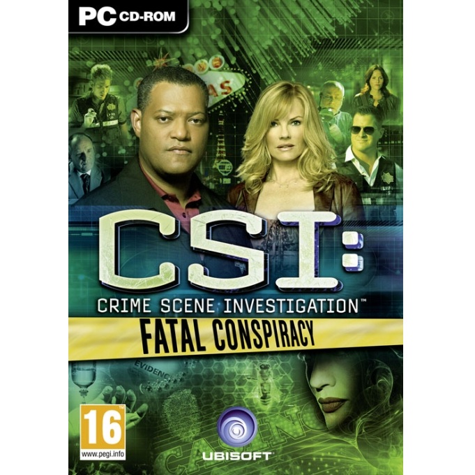 UbiSoft PC  CSI Crime Scene Investigation Fatal Conspiracy