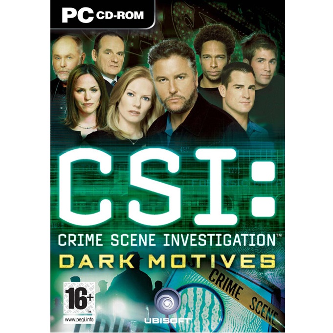 UbiSoft PC  CSI Crime Scene Investigation Dark Motives