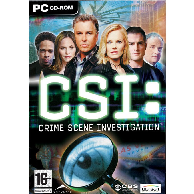 UbiSoft PC  CSI Crime Scene Investigation
