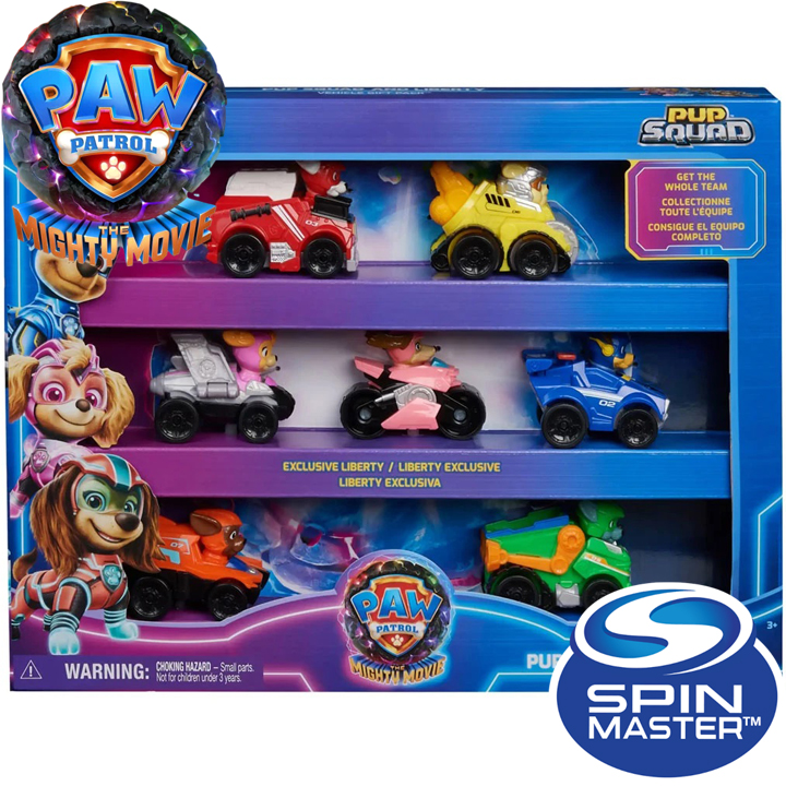 * 2023 PAW PATROL The Mighty Movie Pup Squad  6067861