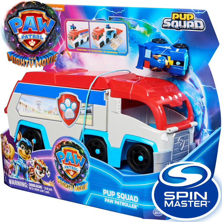 * 2023 PAW PATROL The Mighty Movie Pup Squad  Patroller 6067085