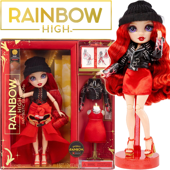 * Rainbow High Fantastic Fashion  Ruby Anderson   587323