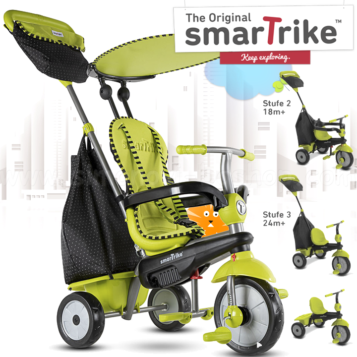 * 2023 Smart Trike Glow Touch Steering   4  1 Green6950800