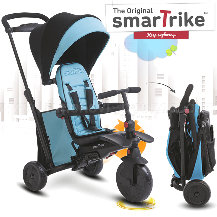 * 2022 Smart Trike   smarTfold 6  1 STR3 Blue 5021233
