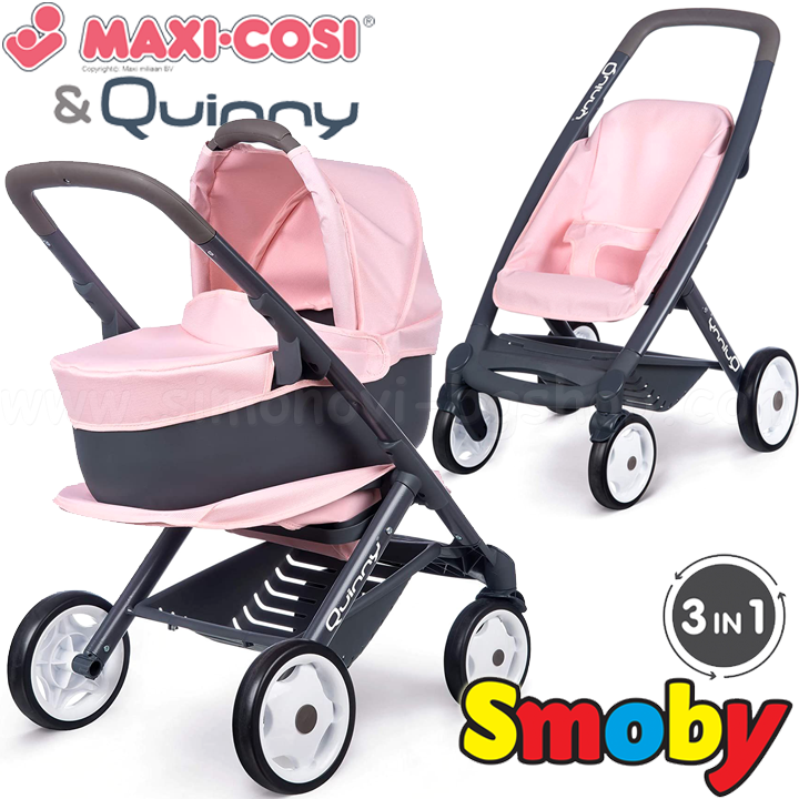 * Smoby    3  1 Maxi-Cosi Quinny Light Pink 7600253117