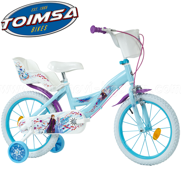 * Bicicleta pentru copii Toimsa 2023 16 inchi Disney Frozen II P21771W