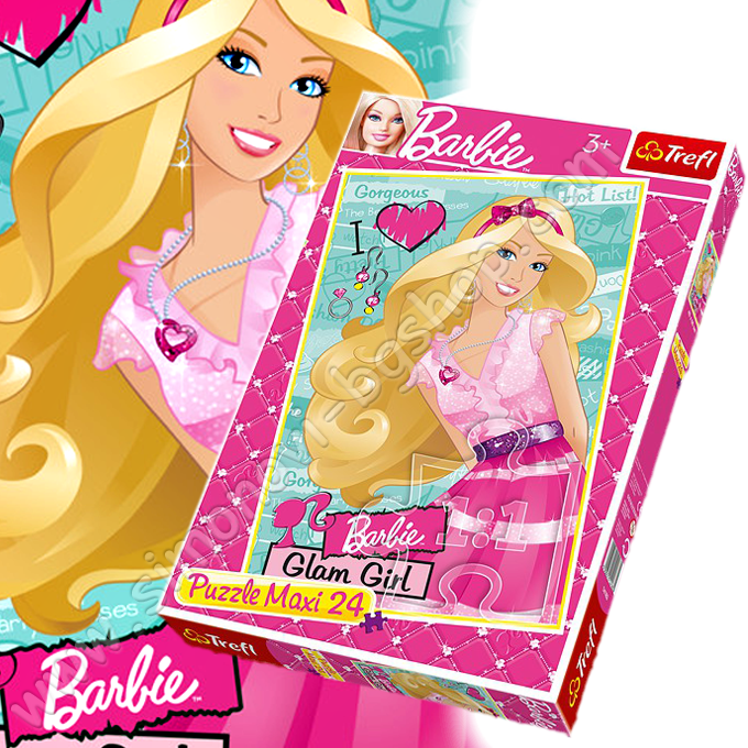 Puzzle - Trefl Barbie Glam