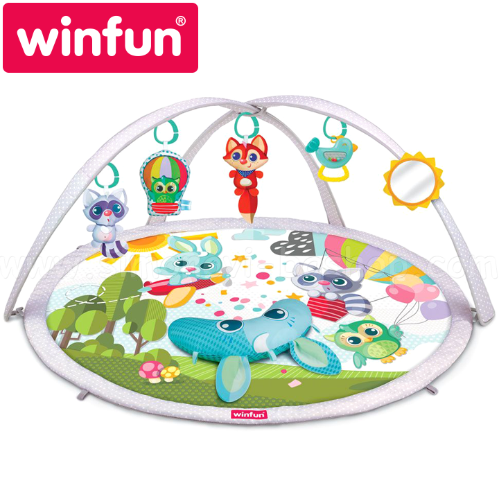 * Winfun  Active gymnastics with toys forest animals 710010