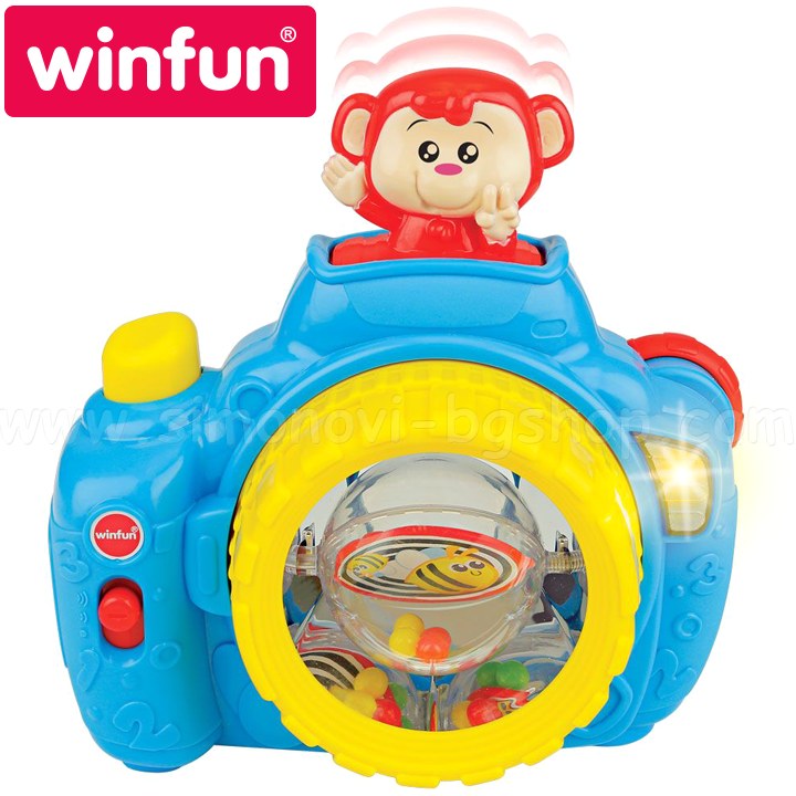 * Winfun  Music camera with pop-up monkey 766