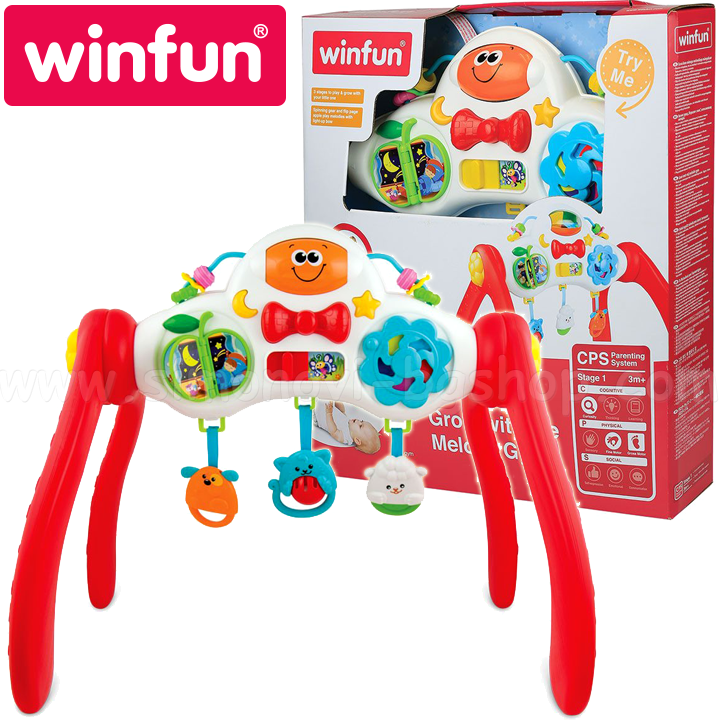 * Winfun Grow with Me  Active children's play center 822