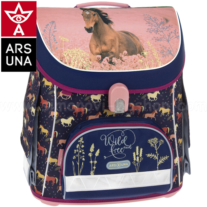 Wild and Free COMPACT School Backpack 54493599 Ars Una
