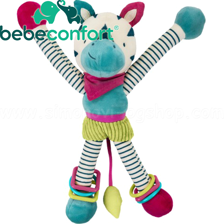 Jucărie moale Bebe Confort Crazy Zebra Savannah 3602201000