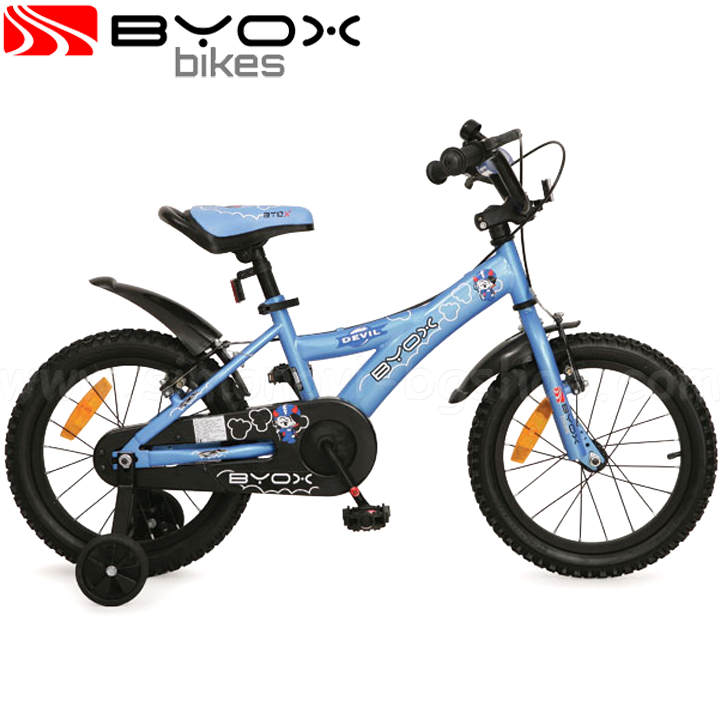 *Byox Bikes   16" BYOX DEVIL BLUE