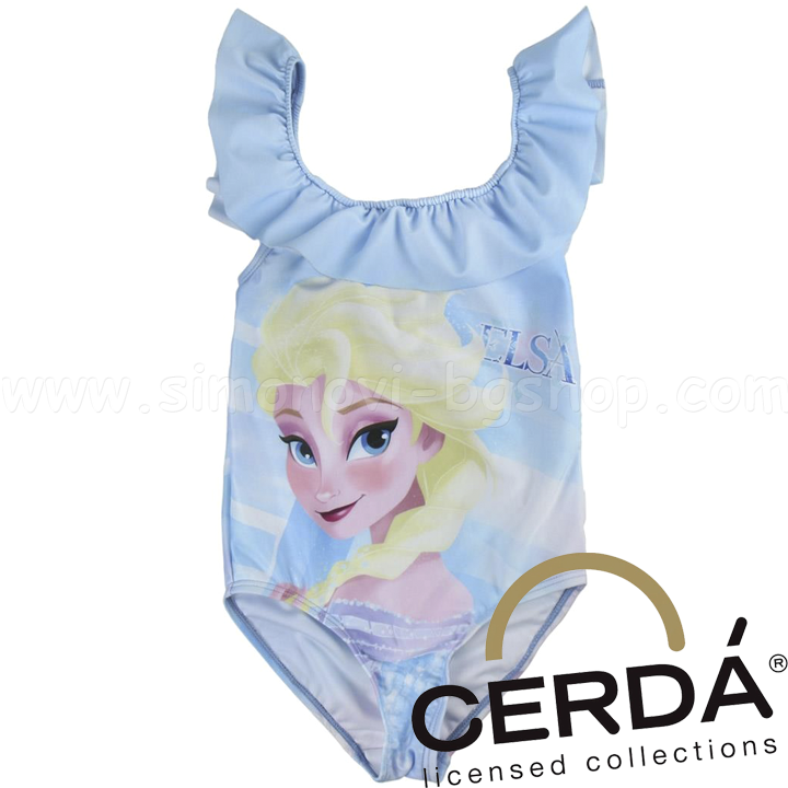 * Costum de baie complet Cerda pentru copii "Frozen Kingdom" 98-122 cm 220000273