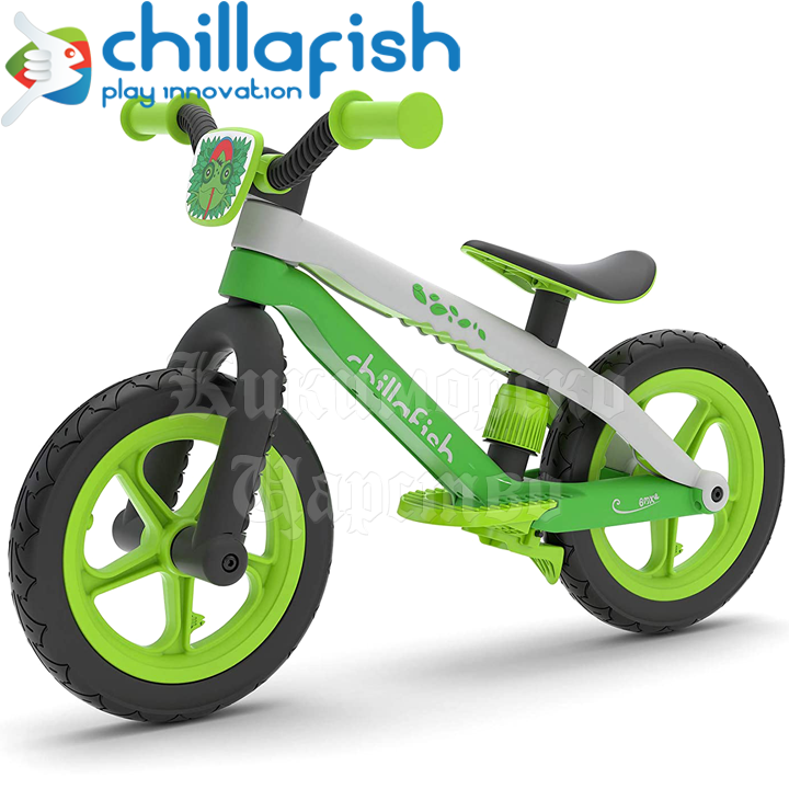 * Chillafish BMXie2 Balancing wheel in green CPMX02LIM