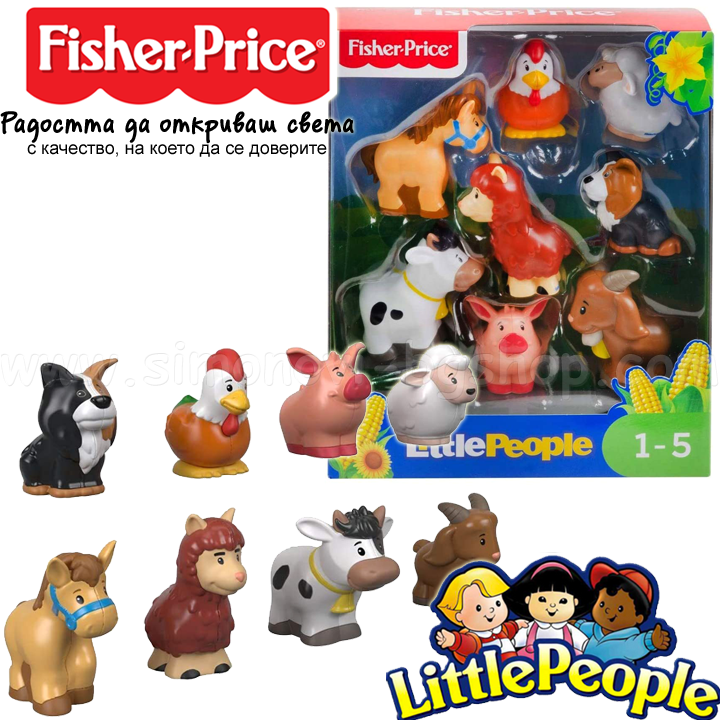 * Fisher Price Little People   Farm Animal Friends GFL21