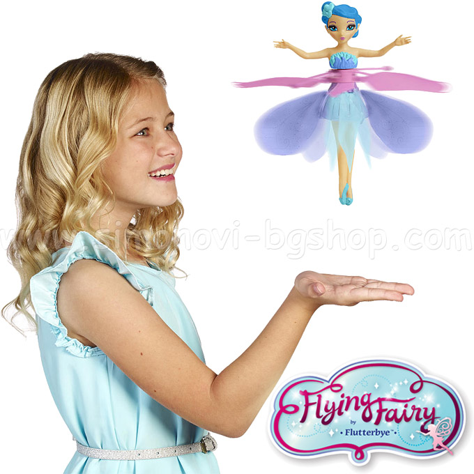 *Flutterbye Flying Fairy   Blue Dawn