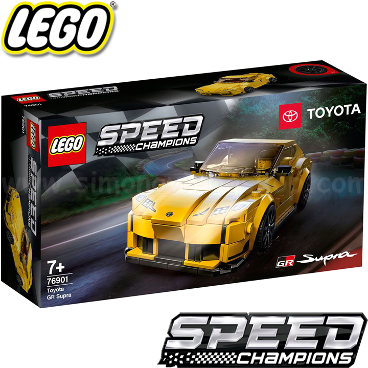 * 2021 Lego Speed Champions GR Supra 76901
