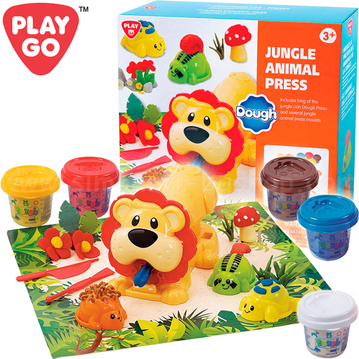 PlayGo Dought   Jungle Animal 8646