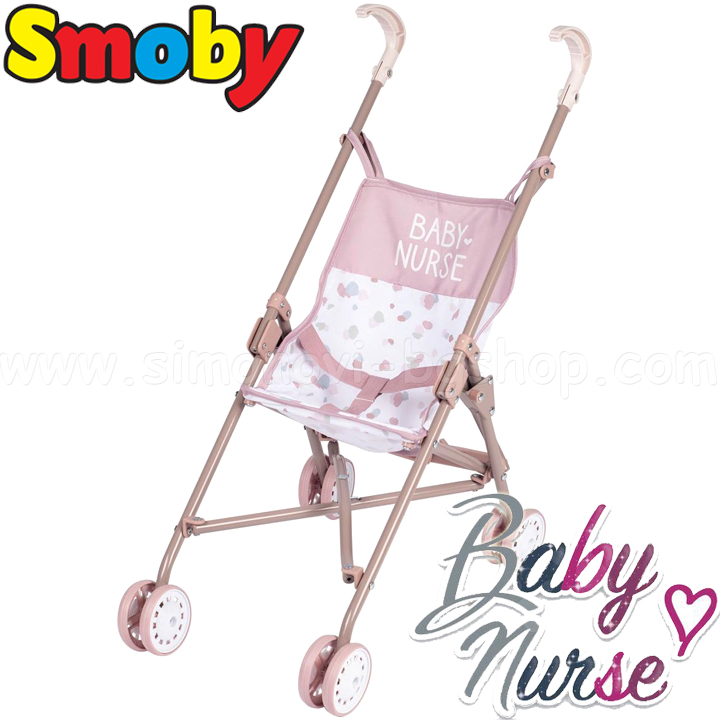 * Smoby Baby Nurse Doll Stroller 3032162204078