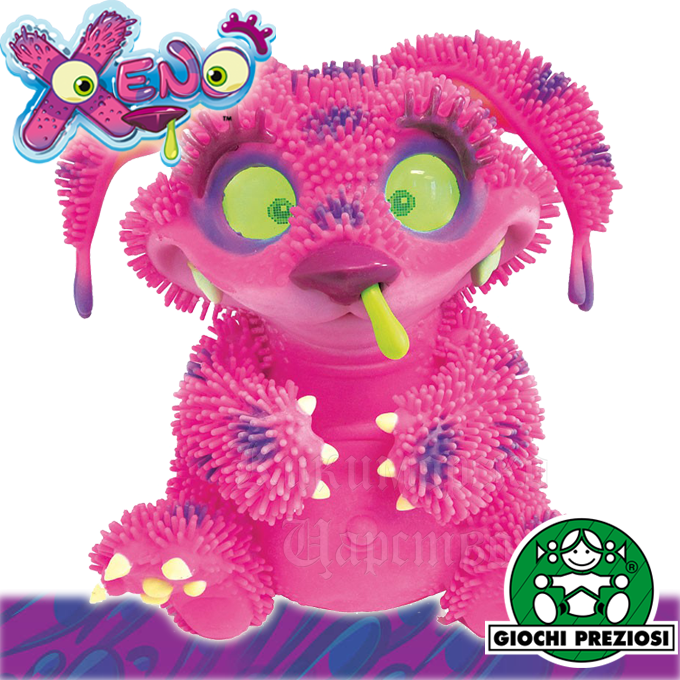 * Xeno Pat Monster interactive jucărie - Monster Pink